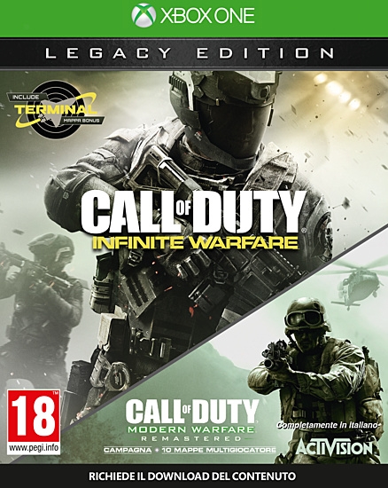activision call of duty: infinite warfare - legacy edition
